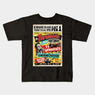 SOUL CONCERT lonesome drifters Kids T-Shirt